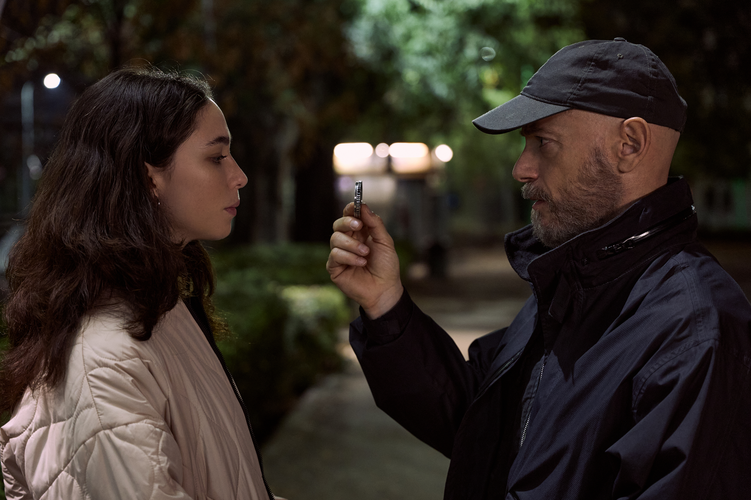 Filippo Nigro and Matilda De Angelis in Citadel: Diana (2024)