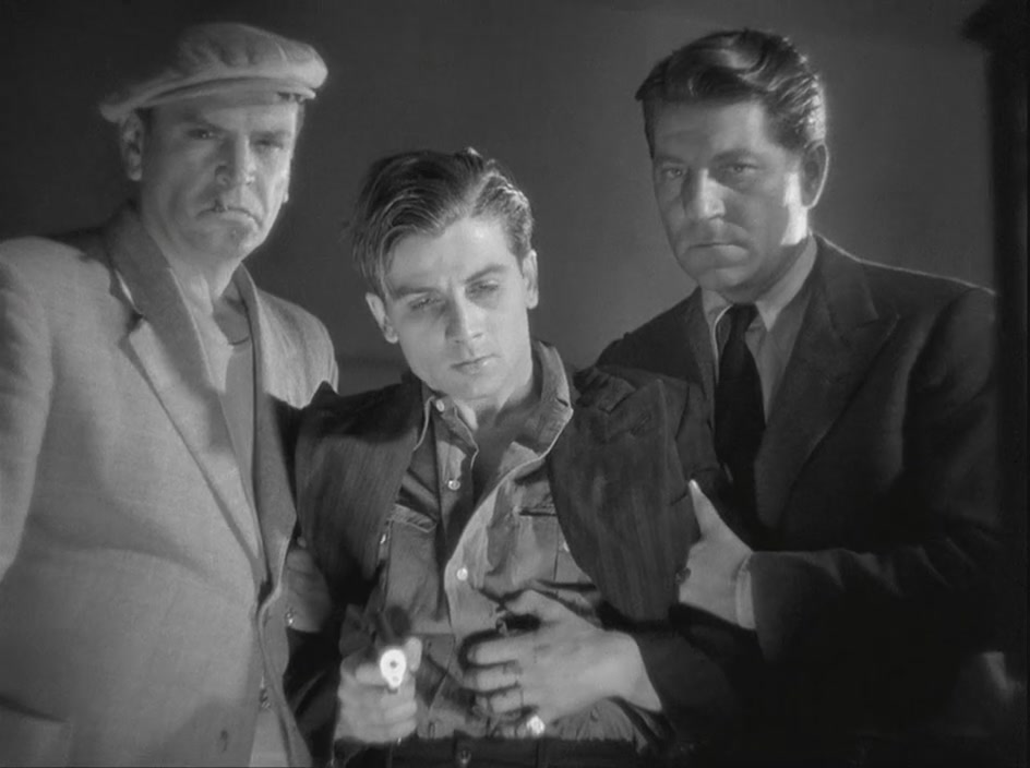 Jean Gabin, Gabriel Gabrio, and Gilbert Gil in Pépé le Moko (1937)