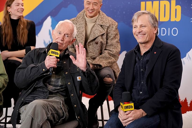 Lance Henriksen and Viggo Mortensen at an event for The IMDb Studio at Acura Festival Village (2020)