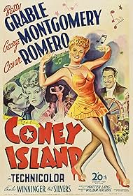 Betty Grable, Cesar Romero, and George Montgomery in Coney Island (1943)