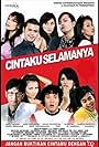 Gusti Randa, Ratu Felisha, Ferry Irawan, Olga Syahputra, Nadila Ernesta, Boyke Dian Nugraha, Marissa Nasution, Five Vi, and Hardi Fadhillah in My Love is Forever (2008)