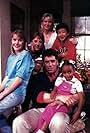 Elliott Gould, Natasha Bobo, Scott Grimes, Katie O'Neill, Ke Huy Quan, and Dee Wallace in Nothing Is Easy (1986)