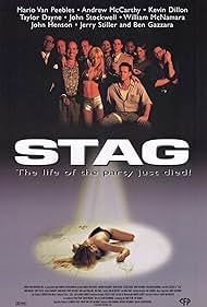 Andrew McCarthy, Kevin Dillon, Ben Gazzara, Taylor Dayne, Jenny McShane, Jerry Stiller, Mario Van Peebles, and John Stockwell in Stag (1997)