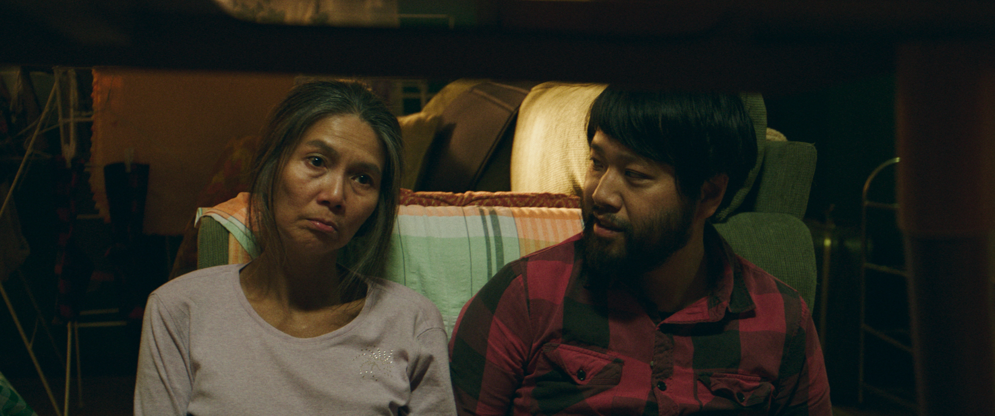 Lawrence Leung and Gabrielle Chan in Mother, Child (2017)