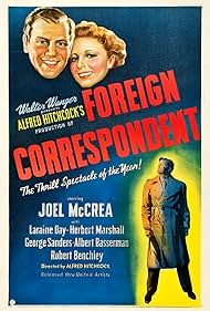 Laraine Day and Joel McCrea in Foreign Correspondent (1940)