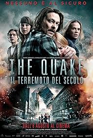 Kristoffer Joner, Ane Dahl Torp, Jonas Hoff Oftebro, Edith Haagenrud-Sande, and Kathrine Thorborg Johansen in The Quake - Il terremoto del secolo (2018)