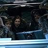 Parker Posey, Molly Parker, Toby Stephens, Maxwell Jenkins, and Mina Sundwall in Lost in Space (2018)