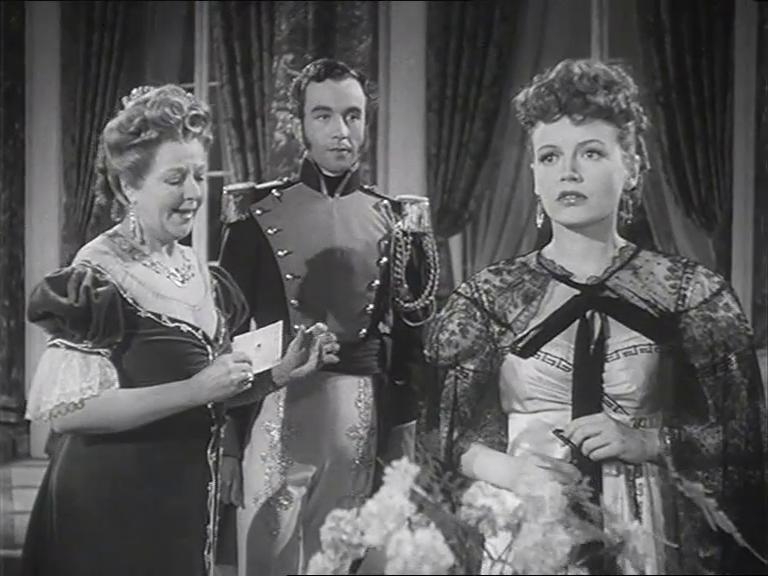 Phyllis Calvert, Marie Lohr, and Dennis Price in The Magic Bow (1946)