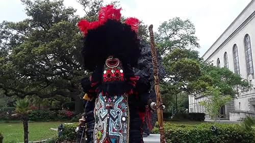 New Orleans Mardi Gras Indian (Maroon) Chief Black Hawk Voodoo