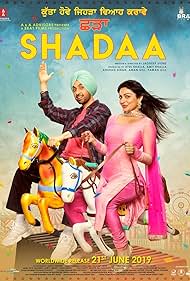 Neeru Bajwa and Diljit Dosanjh in Shadaa (2019)