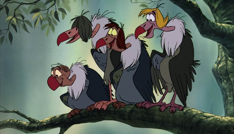 Lord Tim Hudson, J. Pat O'Malley, Chad Stuart, and Digby Wolfe in The Jungle Book (1967)