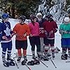 Luke Islam, Kasra Wong, Brady Noon, Bella Higginbotham, Kiefer O'Reilly, Swayam Bhatia, and Taegen Burns in Pond Hockey (2021)