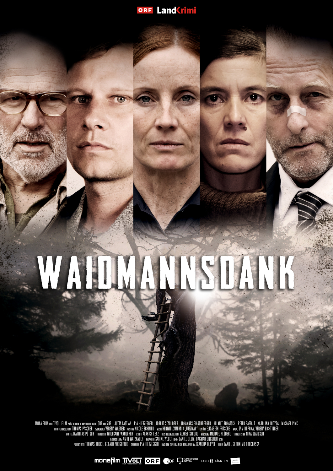 Hannes Flaschberger, Robert Stadlober, Jutta Fastian, Pia Hierzegger, and Helmut Bohatsch in Waidmannsdank (2020)