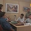 Deven Bhojani, Eva Grover, Pankaj Kapur, Sanjay Mishra, and Manoj Pahwa in Office Office (2000)