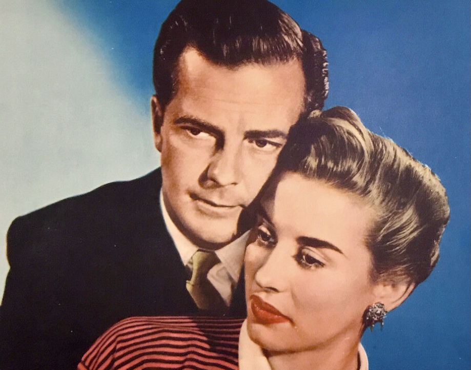 Naomi Chance and William Lundigan in Terror Ship (1954)