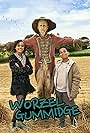 Mackenzie Crook, Thierry Wickens, and India Brown in Worzel Gummidge (2019)