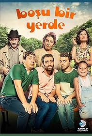 Baris Küçükgüler, Ferit Kaya, Ünal Yeter, Nebil Sayin, Merve Hazer, Zeynep Kankonde, and Beren Gokyildiz in Bosu Bir Yerde (2016)