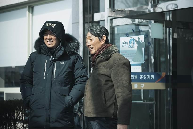 Huh Joon-ho and Park Sang-hyun in Innocence (2020)