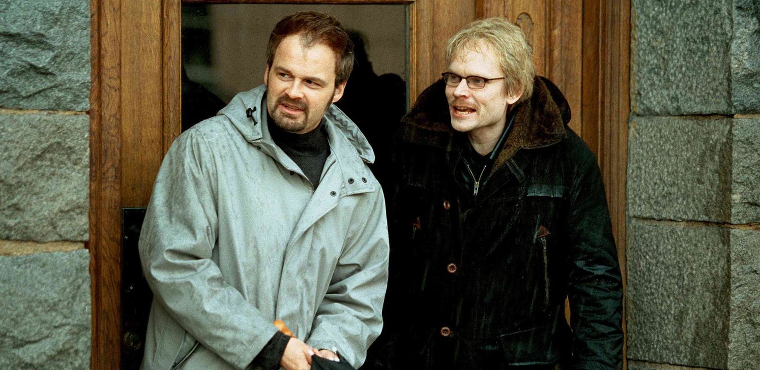 Kristian Luuk and Johan Rheborg in Känd från TV (2001)