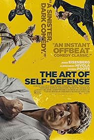 Alessandro Nivola, Jesse Eisenberg, and Imogen Poots in The Art of Self-Defense (2019)