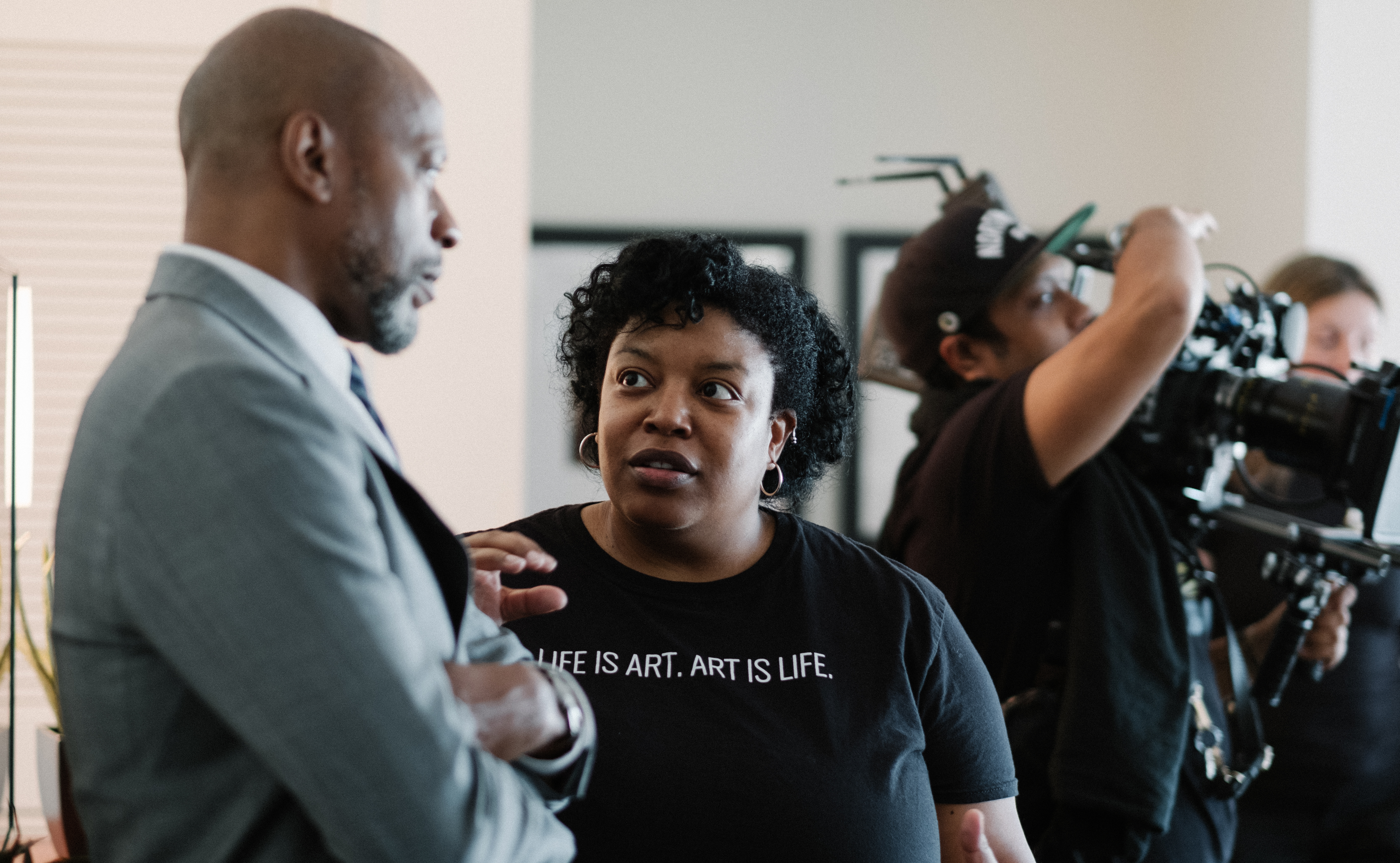 Sherman Augustus and LaToya Morgan in Team Marilyn