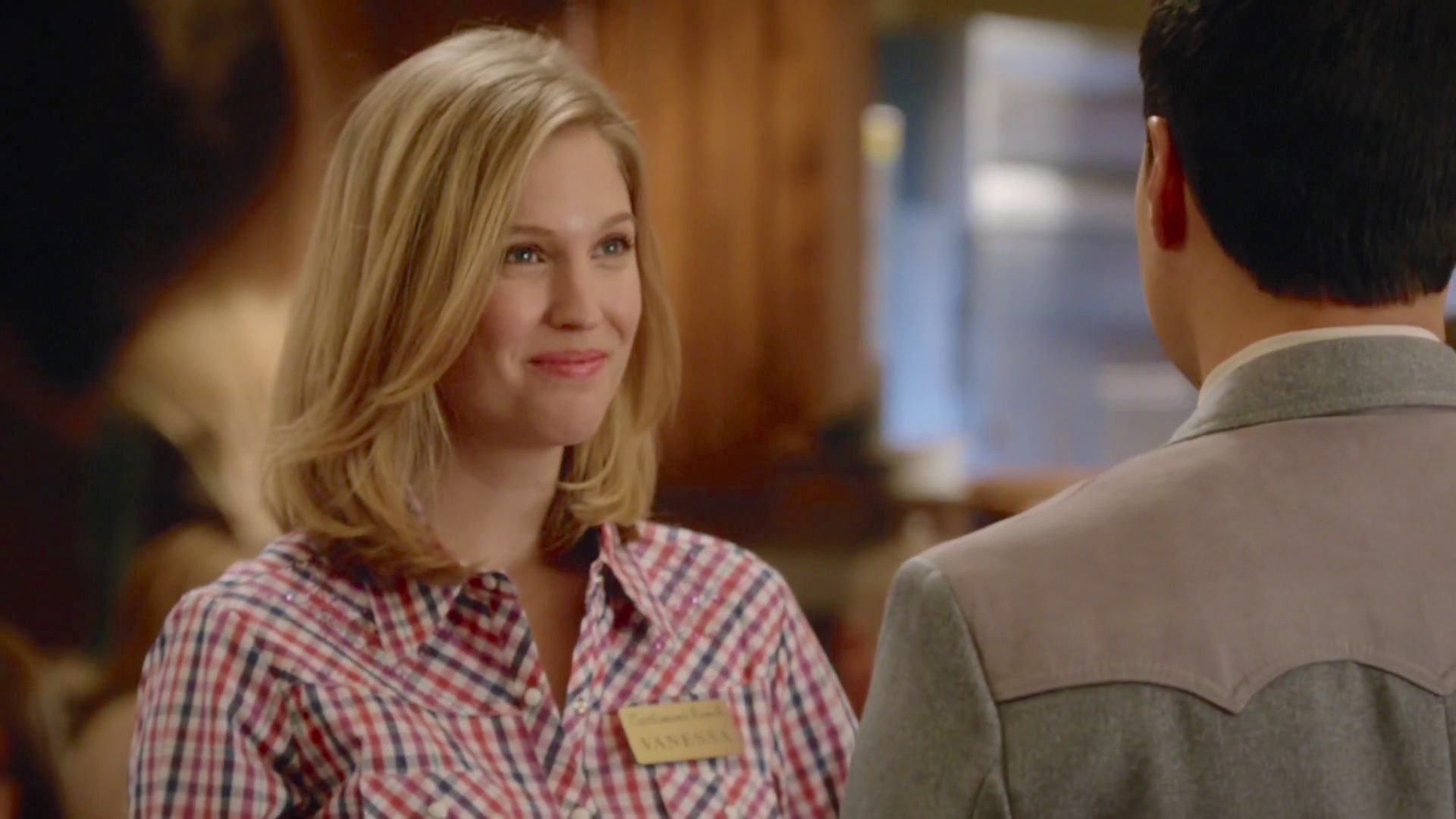 Randall Park and Amanda Lund in Fresh Off the Boat (2015)