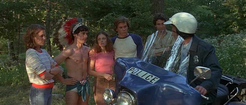 Kevin Bacon, Laurie Bartram, Harry Crosby, Ron Millkie, Mark Nelson, and Jeannine Taylor in Friday the 13th (1980)