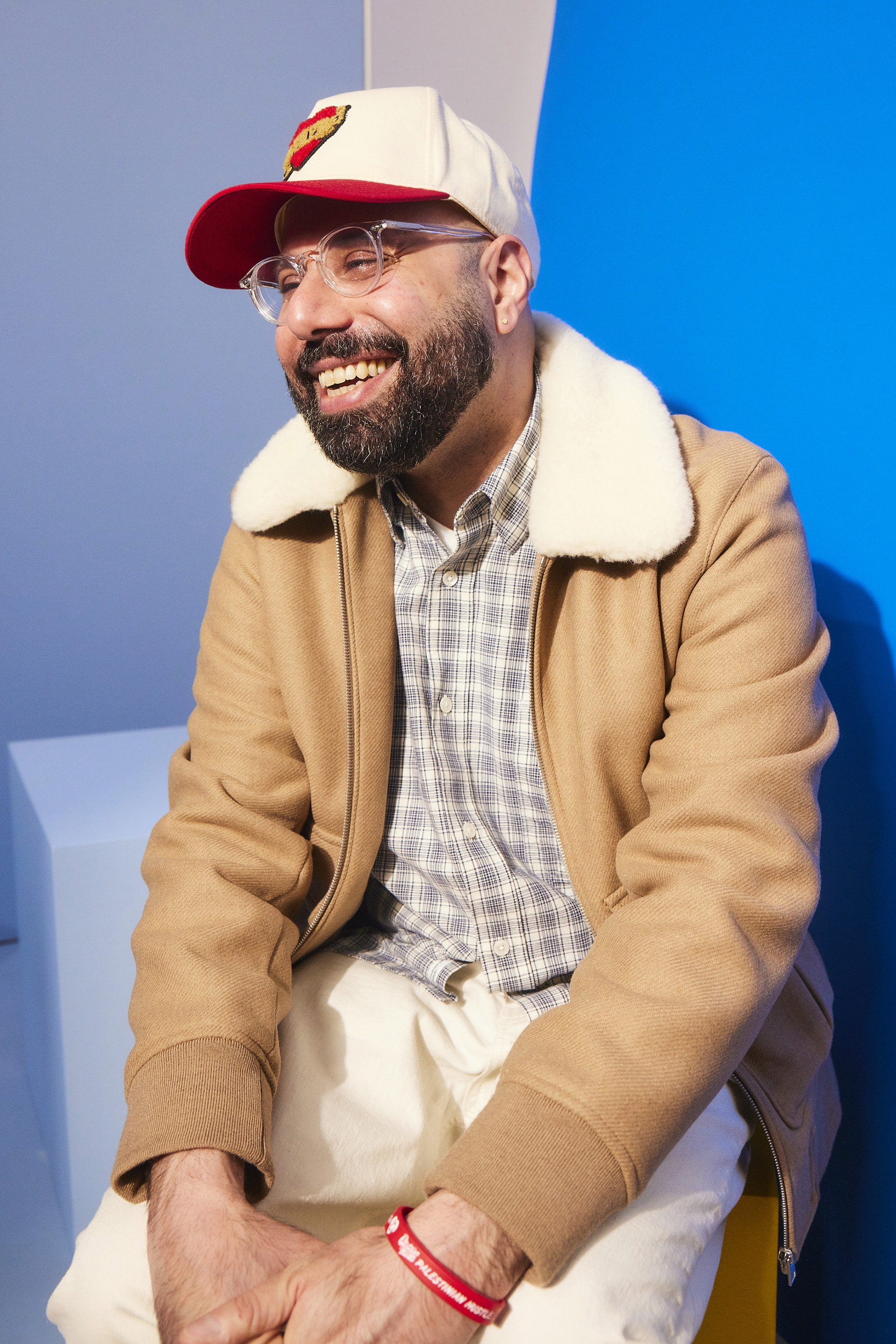 Dave Merheje at an event for Sometimes I Think About Dying (2023)