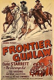 Jean Stevens, Tex Harding, Charles Starrett, Dub Taylor, Al Trace, and Al Trace and His Silly Symphonists in Frontier Gunlaw (1946)