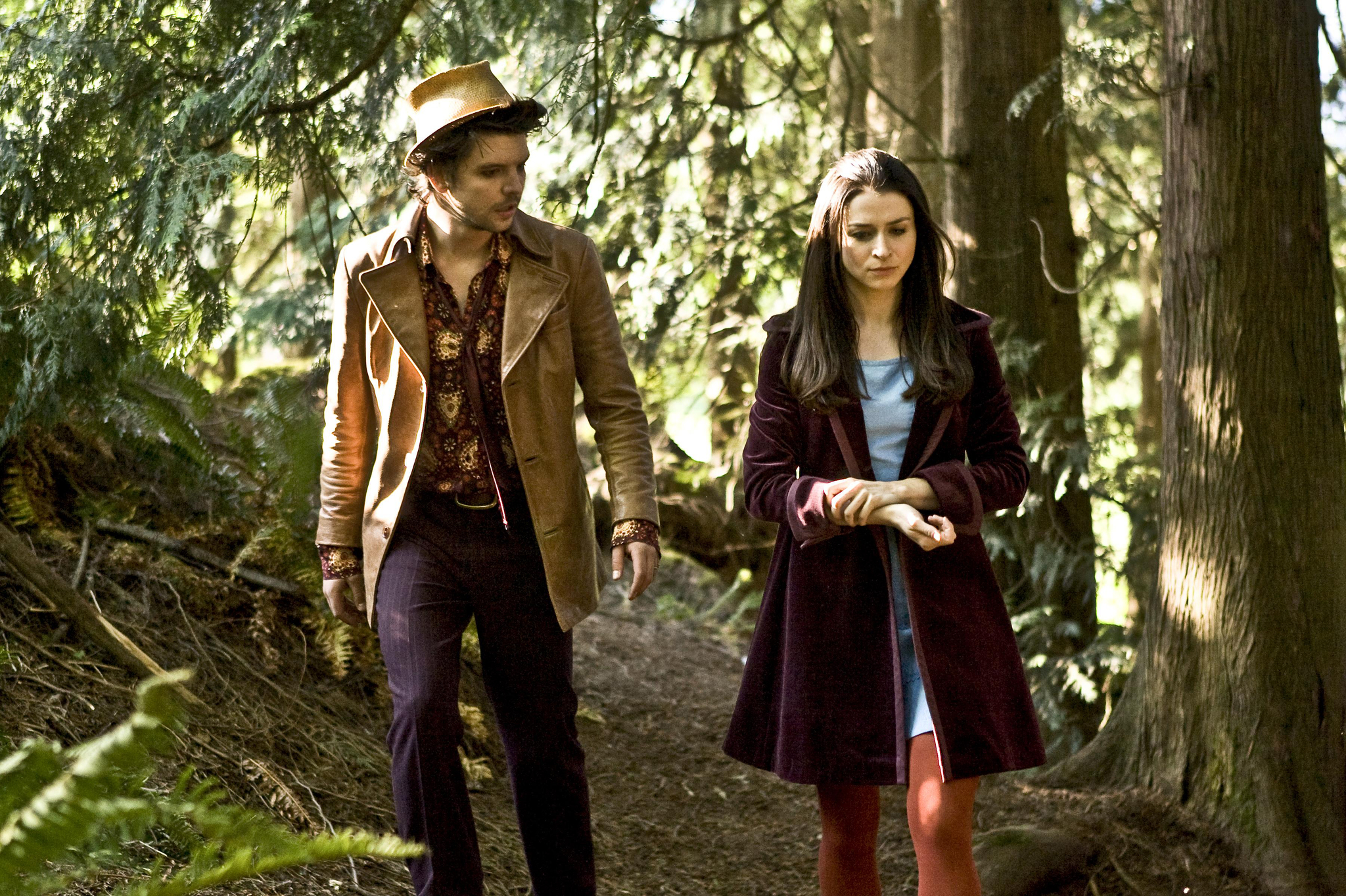 Andrew Lee Potts and Caterina Scorsone in Alice (2009)