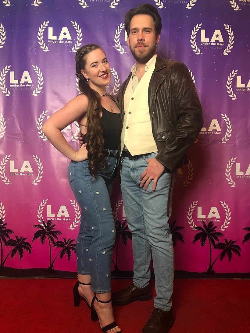 Keegan Luther and I at LA Under the Stars Film Festival