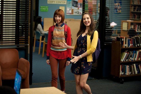 Alison Brie and Wendy McColm in Community (2009)