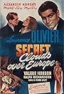 Laurence Olivier and Valerie Hobson in Clouds Over Europe (1939)