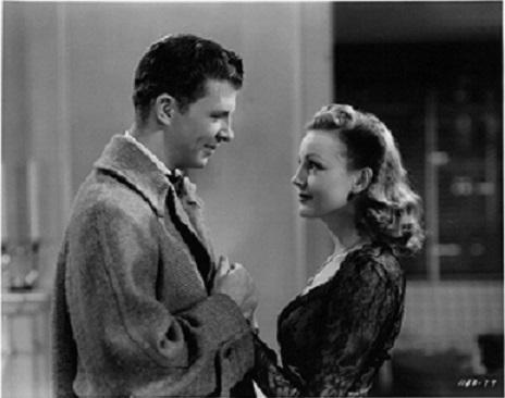 Dan Dailey and Virginia Grey in Washington Melodrama (1941)