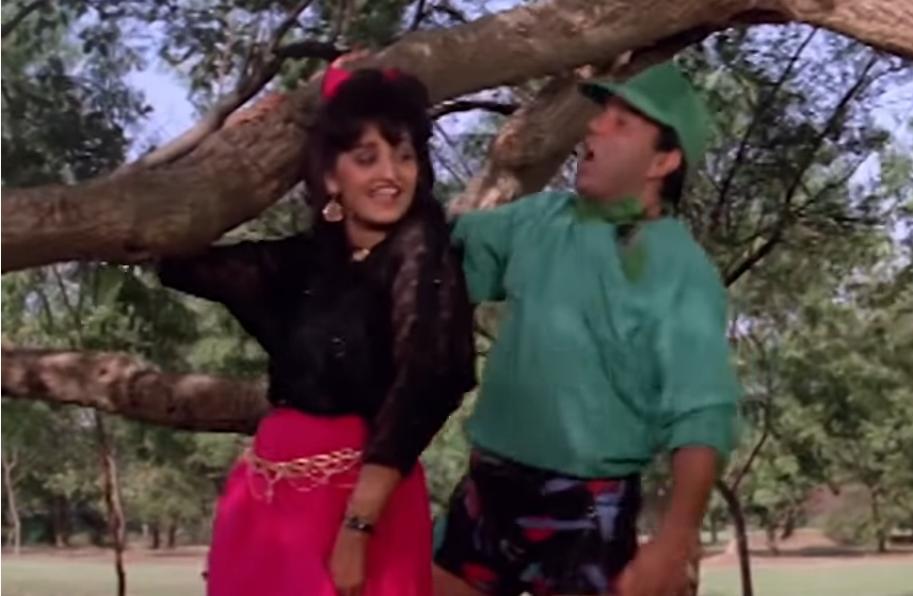 Dharmendra and Jaya Prada in Farishtay (1991)