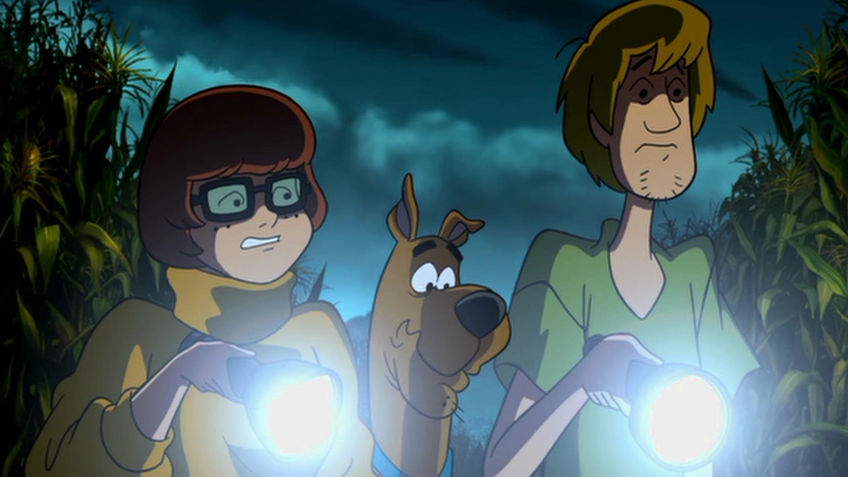 Matthew Lillard, Mindy Cohn, and Frank Welker in Scooby-Doo! and the Spooky Scarecrow (2013)