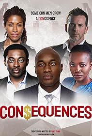 Eboni Adams, John Tague, Bambadjan Bamba, Tony Tambi, and Constance Ejuma in Consequences (2017)