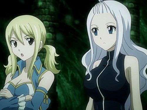 Cherami Leigh and Monica Rial in Fairy Tail (2009)