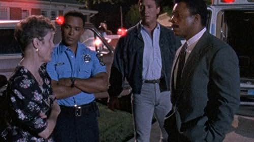 Carl Weathers, Alan Autry, and Harvey E. Lee Jr. in In the Heat of the Night (1988)