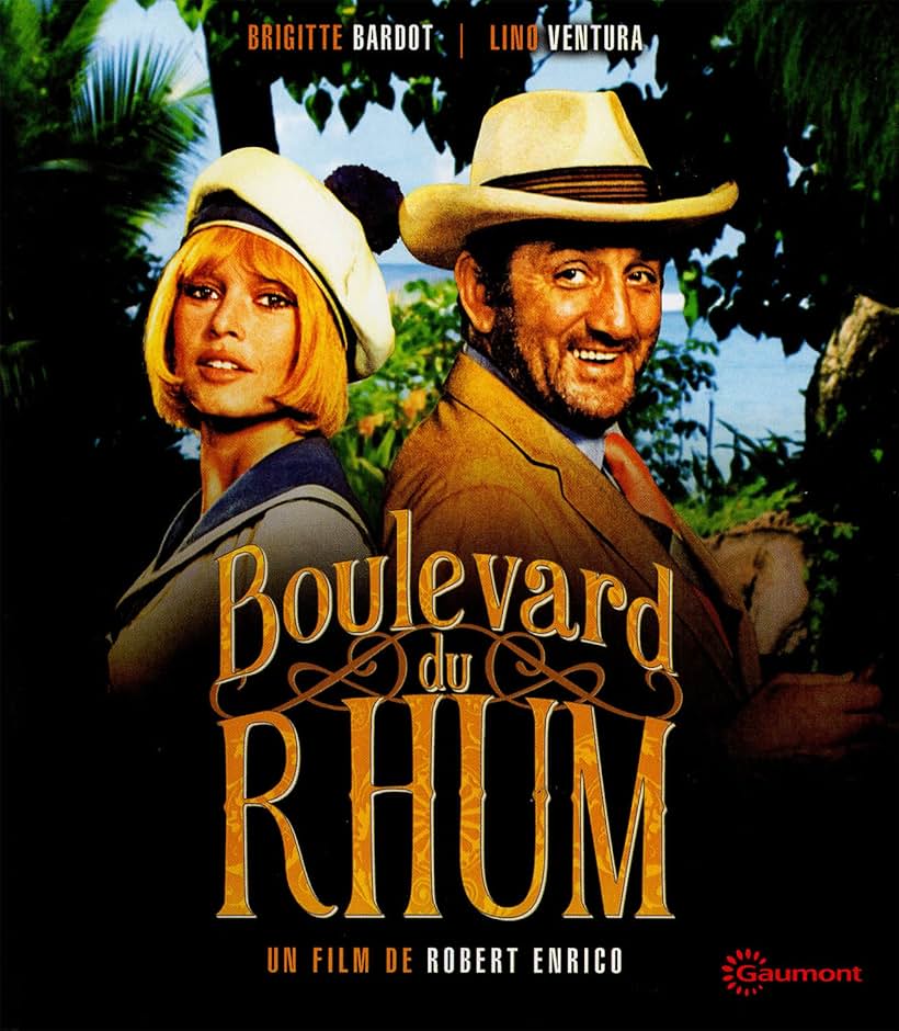 Brigitte Bardot and Lino Ventura in Rum Runners (1971)