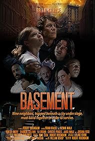 Brian Krause, Rizwan Manji, Shannon Marie Sullivan, Hunter Emery, Christie Prades, RJ Brown, Aariq Manji, and Jordana Rose in Basement (2022)