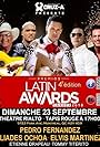 Pedro Fernández, Étienne Drapeau, Juan José Cea Escobar, and Anibal Cruz in 4th Canada Latin Awards (2018)