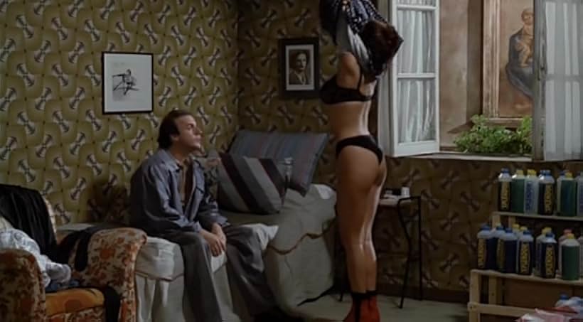 Jerry Calà and Sabrina Ferilli in Diary of a Maniac (1993)