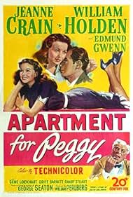 William Holden, Jeanne Crain, and Edmund Gwenn in Apartment for Peggy (1948)