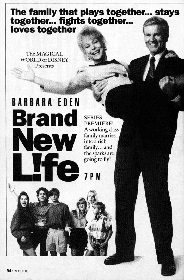 Barbara Eden, Jennie Garth, David Tom, Don Murray, Shawnee Smith, Alison Sweeney, and Byron Thames in A Brand New Life (1989)