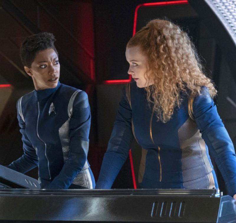 Sonequa Martin-Green and Mary Wiseman in Terra Firma, Part 1 (2020)