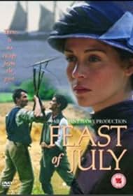 Ben Chaplin and Embeth Davidtz in Feast of July (1995)