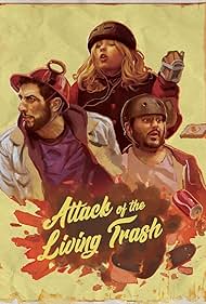 Roxane Bret, Charly Fournier, and Omar Mebrouk in Attack of the Living Trash (2018)