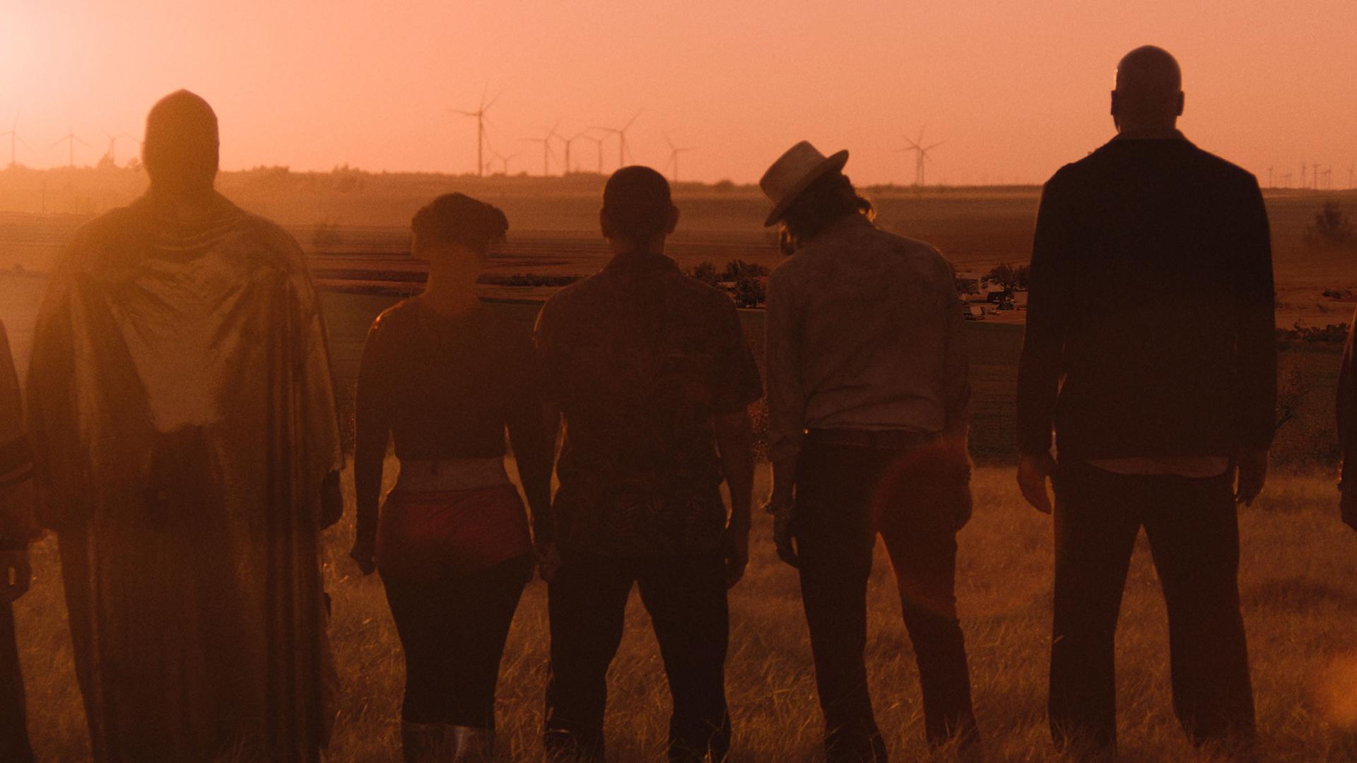 Danny Trejo, Lew Temple, Vincent M. Ward, Emma Ramos, and Richard Esteras in Seven Cemeteries (2024)