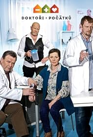 Václav Postránecký, Lenka Termerová, Marek Vasut, and Martin Stránský in Doktori z Pocátku (2013)